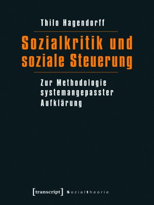 cover image of Sozialkritik und soziale Steuerung